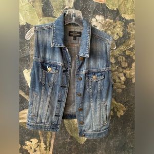 J Crew denim vest